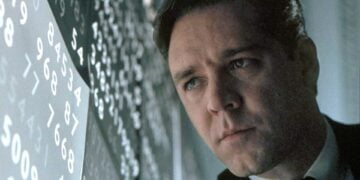 A Beautiful Mind Russell Crowe John Nash