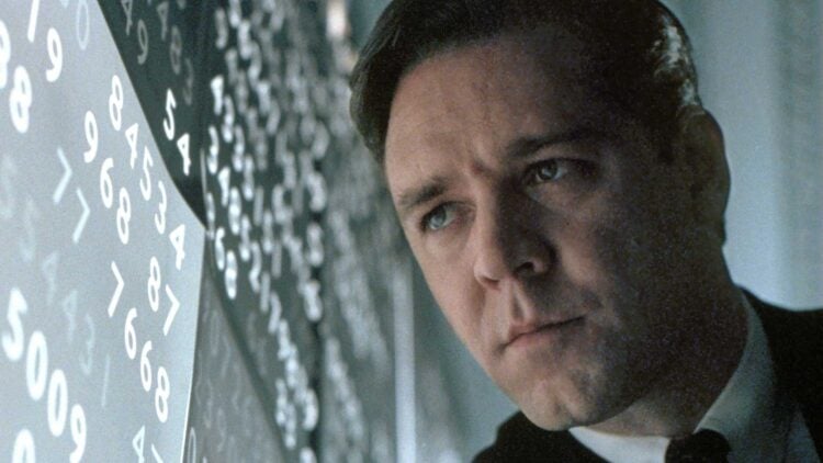 A Beautiful Mind Russell Crowe John Nash
