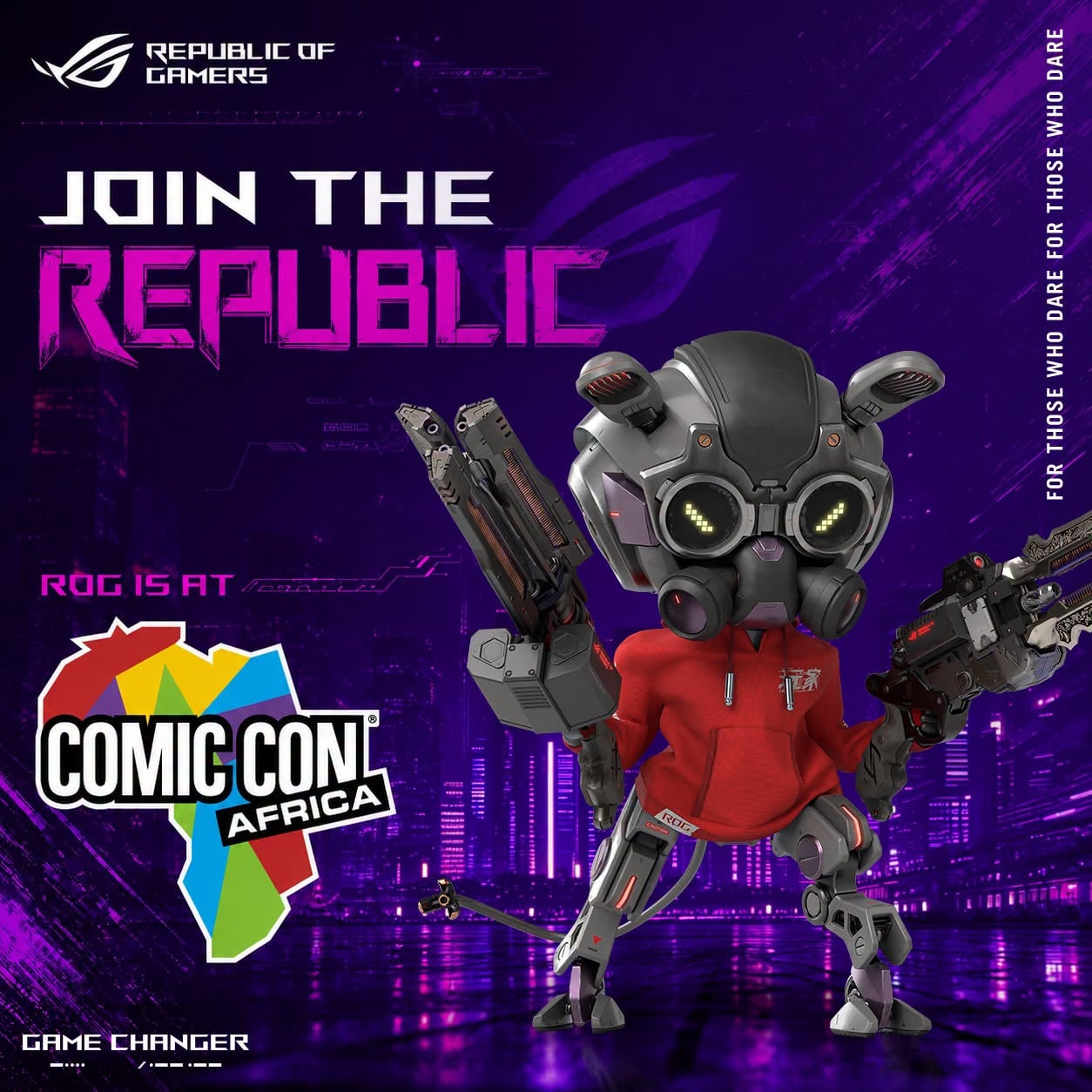 ASUS COMIC CON AFRICA 2026