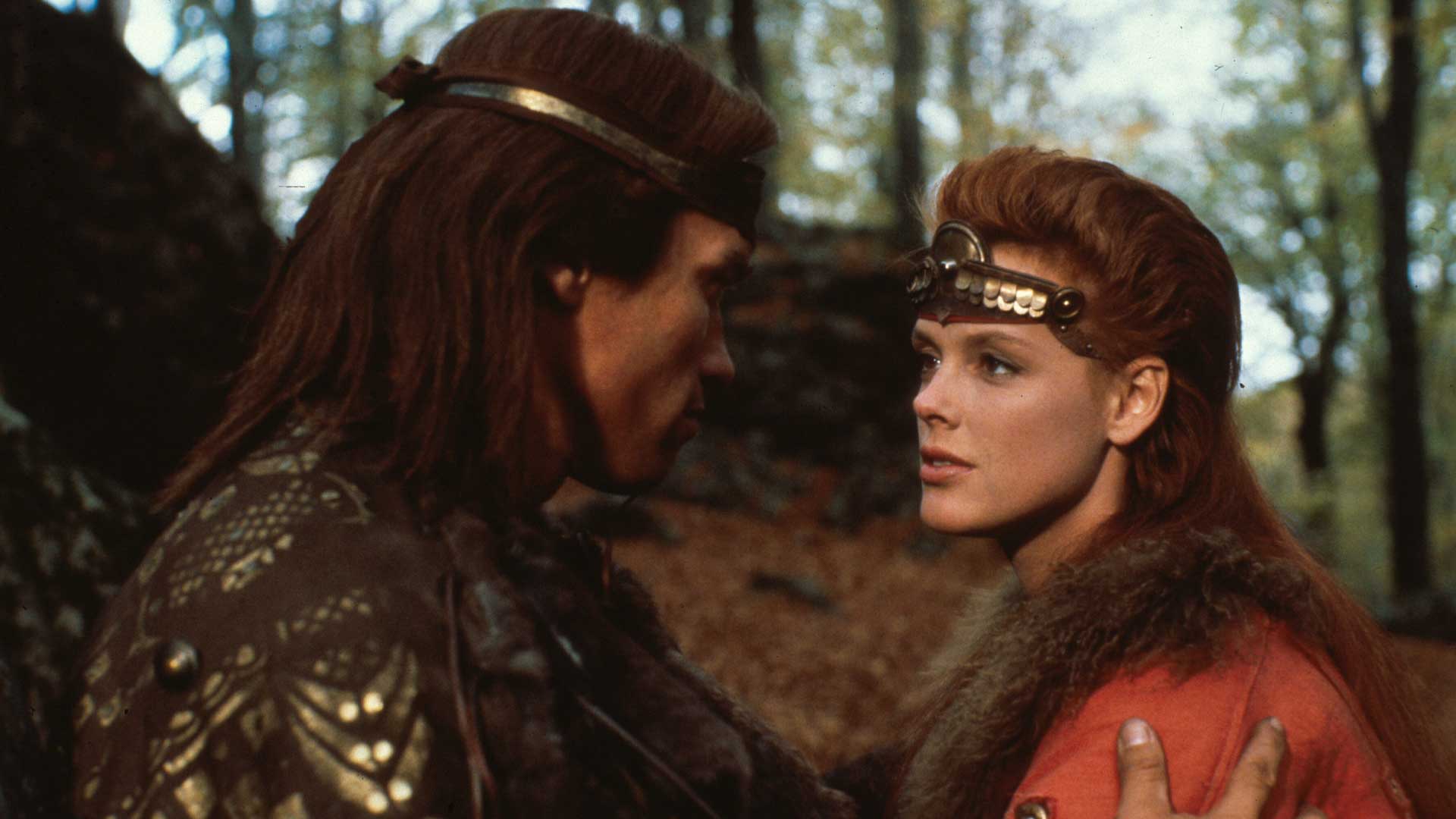 Arnold Schwarzenegger Kalidor Brigitte Nielsen Red Sonja