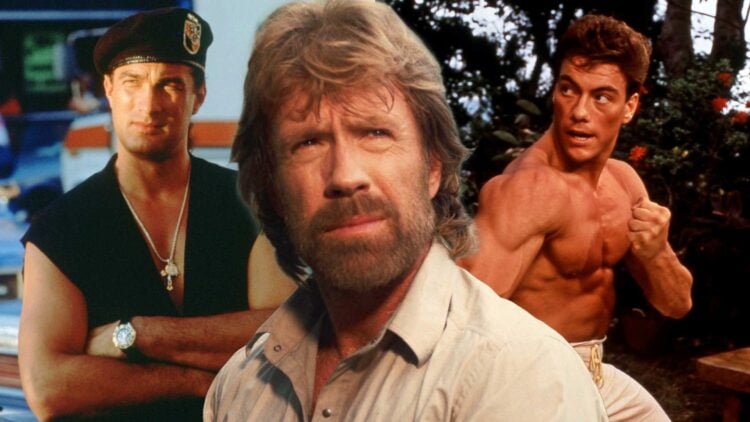 Chuck Norris Jean-Claude Van Damme Steven Seagal