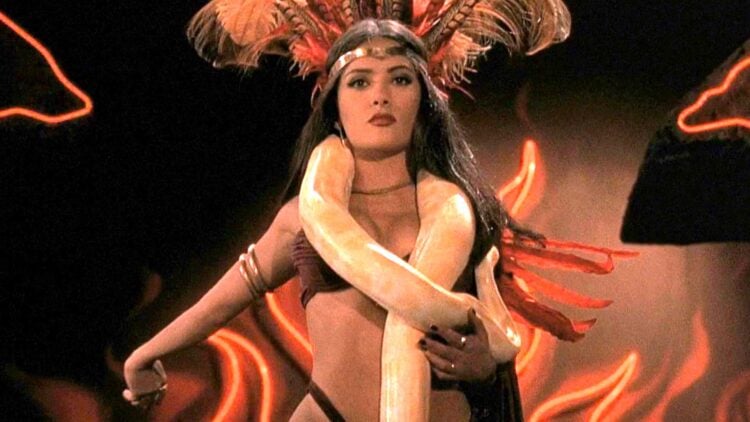 From Dusk Till Dawn Salma Hayek Pinault Santanico Pandemonium Dance Scene