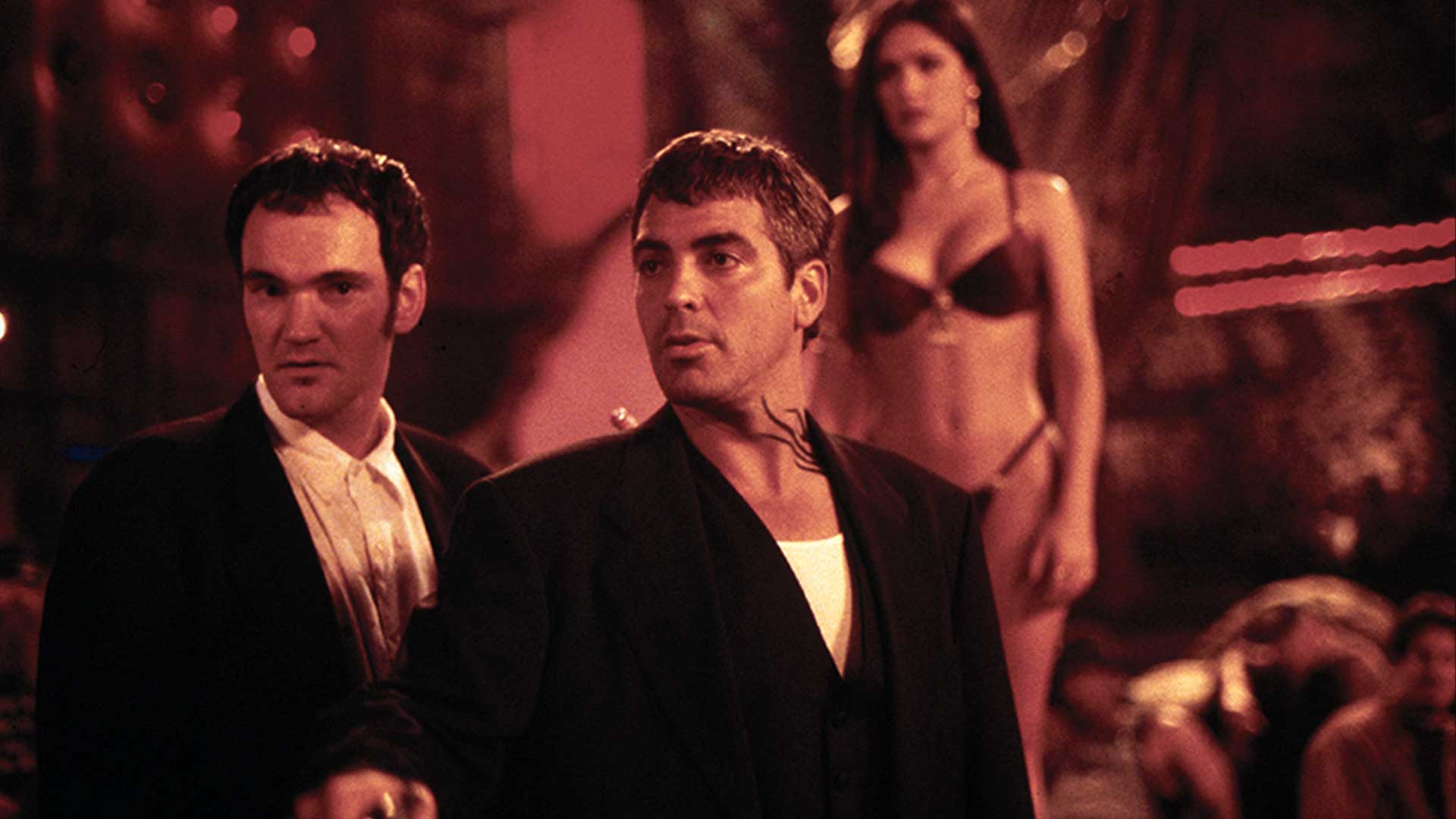 George Clooney Seth Gecko Quentin Tarantino Richard Gecko Salma Hayek Pinault Santanico Pandemonium