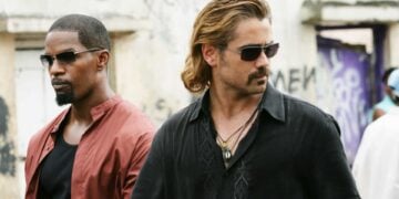 Miami Vice Jamie Foxx Ricardo Tubbs Colin Farrell James Sonny Crockett