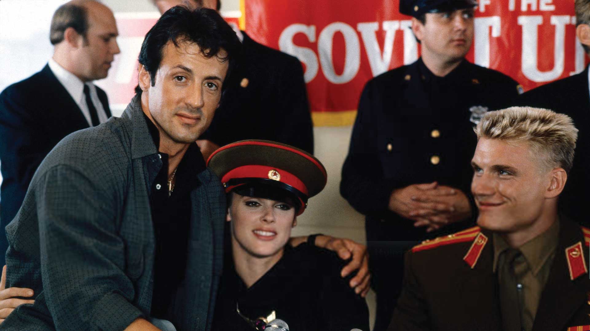 Rocky IV Sylvester Stallone Rocky Dolph Lundgren Ivan Drago Brigitte Nielsen Ludmilla Vobet Drago
