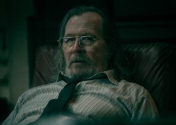 Gary Oldman as Jackson Lamb leading the Slough House team in Slow Horses Season 6