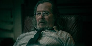 Gary Oldman as Jackson Lamb leading the Slough House team in Slow Horses Season 6
