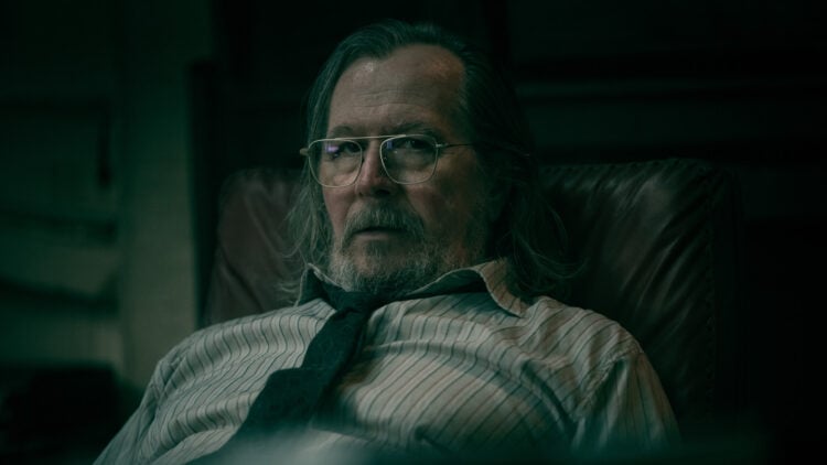 Gary Oldman as Jackson Lamb leading the Slough House team in Slow Horses Season 6