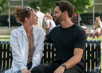 The Love Hypothesis Tom Bateman Dr Adam Carlsen Lili Reinhart Olive Smith