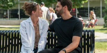 The Love Hypothesis Tom Bateman Dr Adam Carlsen Lili Reinhart Olive Smith
