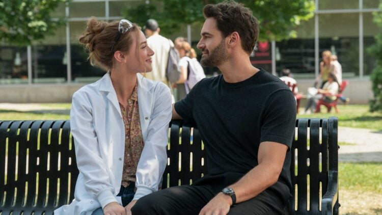 The Love Hypothesis Tom Bateman Dr Adam Carlsen Lili Reinhart Olive Smith