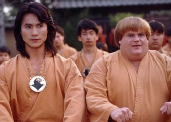 Beverly Hills Ninja Robin Shou Gobei Chris Farley Haru