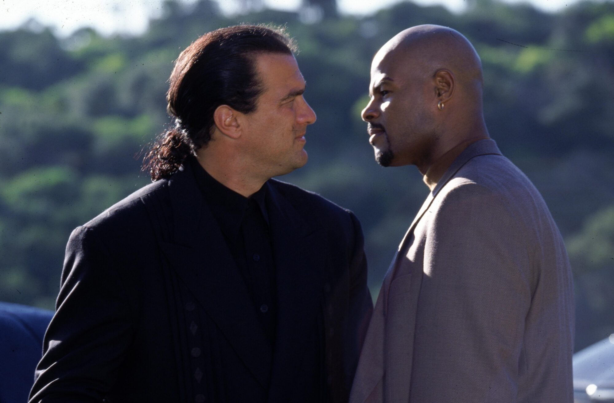The Glimmer Man 1996 Steven Seagal Jack Cole Keenen Ivory Wayans Keenen Jim Campbell