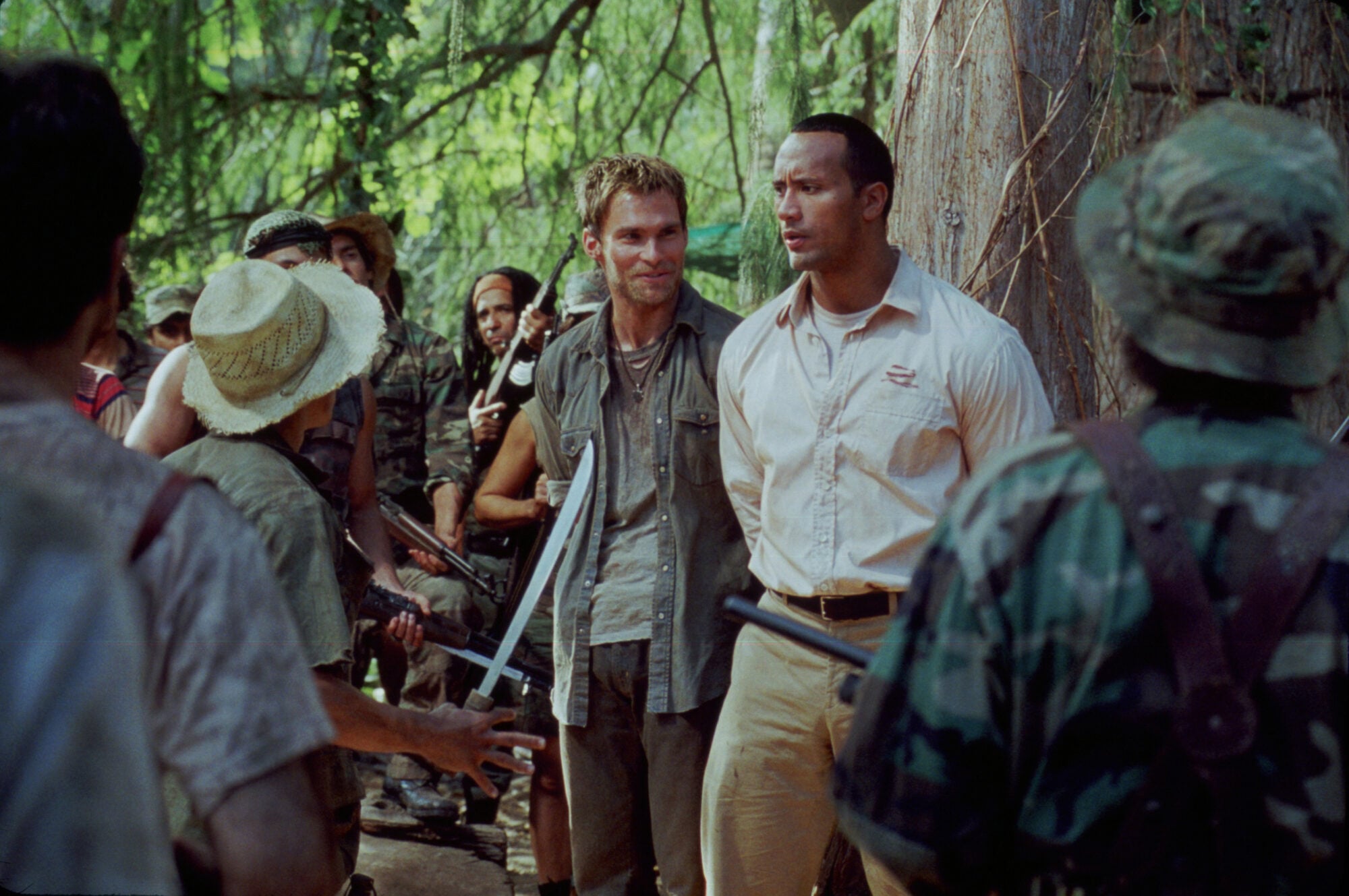 The Rundown Seann William Scott Dwayne Johnson